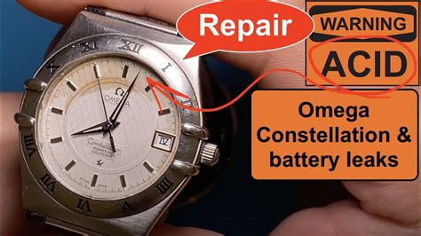 omega constellation watch repair.